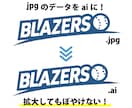 先着10名限定1000円｜ロゴトレースします 小さいロゴを、プロ仕様の .ai データに イメージ2