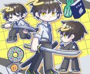 あなたの好きなもの詰め込んだイラスト描きます ポップで明るい感じから病みかわ系まで様々なイメージに対応！ イメージ3