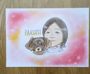 程よくデフォルメされた似顔絵描きます 人物の似顔絵、愛犬も対応可！！お手頃価格で似顔絵どうですか イメージ5