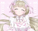 表情差分7種付き！ピンク色女の子販売いたします 最短即日納品！すぐにIRIAM等でご使用いただけます！ イメージ6