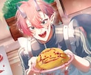 一枚絵制作いたします キャラの魅力が伝わるイラスト制作を心がけています。 イメージ2
