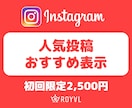 Instagramの投稿をおすすめに表示します ⭐️人気投稿・上位表示・集客効果UP・初回2500円⭐️ イメージ1