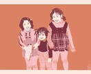 Basic/色合いが綺麗な似顔絵を描きます 5色程を使い、思わず飾りたくなるようなイラストを描きます イメージ3