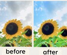 スマホ写真をSNS映えするアートに仕上げます 光と色を引き出すレタッチで、写真を作品に変えます。 イメージ3