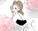 笑顔の素敵な可愛い女の子のアイコン描きます あなた用のアイコンイラスト描きます イメージ6