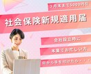 社労士が【社会保険新規適用】のお手続きをします 【３月末まで5000円引】起業準備でお忙しい事業主様へ イメージ1