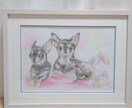 ペット似顔絵＊挿絵のようにふんわり描きます あなたのこころの陽だまりのような、そんな想いを大切に イメージ3