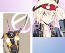 5/7までの限定特価★商用利用可！イラスト描きます ポップな目を惹くイラストを作成致します！ イメージ7