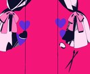 歌ってみたイラスト描きます ポップでカラフル、納期早めで割安❗ イメージ3