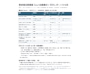 患者満足度調査の集計表と月次報告書を作ります 設問別平均・NPS・月次推移をExcel自動集計、A4報告も イメージ2