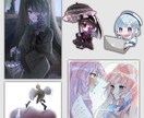 TRPGで使える立ち絵を描きます 探索者ひとりひとり、その人らしさを表現します！ イメージ2