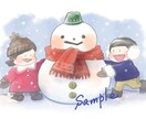 ほんわか優しいイラスト描きます 地域の会報、チラシなどに優しい印象を与えるイラストです。 イメージ2
