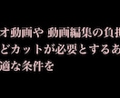 格安で動画のカットのみを行いますます ラジオ動画などのカットのみを必要とする動画を格安で提供 イメージ3