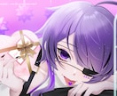 透明感のある絵を描きます！夢絵など幅広く承ります 夢絵・サムネイル・MVイラスト・Vtuberキャラデザ等 イメージ1