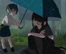 イラスト・ループアニメーション描きます 世界観たっぷりの配信待機画面や作業用BGM・MVに！ イメージ1