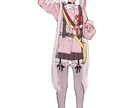 気に入っていただけるキャラクター制作ます 好みに合わせ、気に入っていただけるキャラクターを制作します！ イメージ2