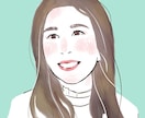大人な•キレイめ似顔絵作成します お写真をもとにやわらかく上品な雰囲気の似顔絵をお描きします イメージ3