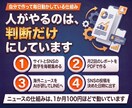 AIで毎日の手作業を自動にする設計をします 何をAIに任せ、何を人が見るかを1冊に イメージ2