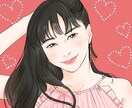 ビジネス等・きれいめ清楚感ある似顔絵描きます 綺麗めSNSアイコン・女性起業家さんにも！ イメージ5