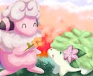 商用利用可能なイラスト描きます 可愛い女の子男の子、動物デフォルメキャラ描きます イメージ3