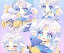 商用利用可★デフォルメイラストお描かきします 商用利用可能！デフォルメ、ちびキャラ イメージ5