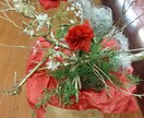 アーティフィシャルフラワーアレンジメント作成します 貴方のお好みの色、お花の種類、大きさで作成します。 イメージ5