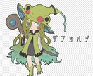 キャラクターSDを作成します 2.5頭身のシンプルで可愛らしいデフォルメ化 イメージ1