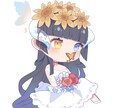 sdキャラ/デフォルメキャラを制作します 可愛らしいsdキャラクターをアイコン用などで制作します。 イメージ5