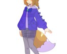 胸上3000円/ポップでかわいい立ち絵制作します 筆の速さと丁寧なヒアリングが強み！ イメージ3