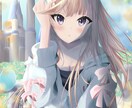 二次創作の美少女の一枚絵を描きます 駆け出しのため4000円で一枚絵を描きます イメージ6