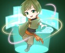 限定５件先着セール ◆ ミニキャラを作成します そのキャラクターらしい、サムネに使いやすいイラストを イメージ1