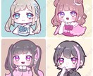 可愛くてちんまりしたキャラ描きます 基本1日納品！早くアイコンが欲しい方にオススメです！ イメージ2