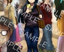 様々な用途に合わせてポップな絵柄でイラスト描きます ゆる～い絵柄からポップな等身大の絵柄まで承ります！ イメージ6