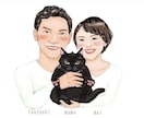 ほんわか雰囲気の似顔絵を描きます プレゼントやインテリアにいかがですか？ イメージ6