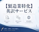 製造業専門 要領書やシステムの英語訳を代行します 米国製造業で生産管理を行う私が自然な英訳お手伝いします イメージ1