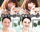 お写真を手描きタッチに加工して、SNS向けアイコンを作成いたします イメージ2