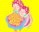 一番の『可愛い』をあなたに*♬1枚絵お描きします ⭐︎カラフルでポップなイラスト☆ イメージ2
