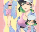 商用OK！柔らかな色彩と繊細な線のイラスト描きます SNS、サムネ、メンシプ特典、グッズ用など幅広くお受けします イメージ5