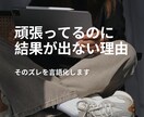 うまくいかない原因、ズレを言語化します あなたの思考と行動のズレを明確化します イメージ1