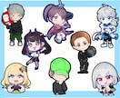 カッコ可愛い⭐️「ちびキャラ・ミニキャラ」作ります SNS・配信に！視聴回数をサポートする商用OKイラスト イメージ7