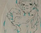 アナログイラストを色紙に描きます 部屋に飾りたくなるイラスト描きます！集めることができます！ イメージ3
