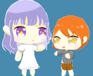 商用利用OK！2-4等身でイラスト描きます ✨可愛くてゆるーいデフォルメイラスト✨ イメージ2