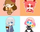 SNS用アイコン作成します 目を引く可愛いデフォルメイラスト作成します！ イメージ8