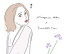 似顔絵描きます 流行りのテイストで似顔絵書きます イメージ1