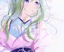 和風な一枚絵、アイコン、サムネ、キャラデザ描きます 綺麗、儚さのある絵に仕上げます イメージ6