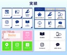 集客率アップ！LINEリッチメニュー作成します LINEアカウント運用経験者の現役デザイナーが作成！ イメージ4