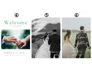 結婚式のウェルカムボード作成します ～送料込！追加料金なし✨パネル印刷してお届けいたします♪～ イメージ3