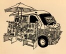 バイク/車/絵/イラスト描きます あなたの愛車を味のある絵にします。 イメージ3