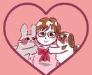 似顔絵アイコン描きます デフォルメふんわりの似顔絵描きます！ イメージ9
