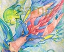 原画が好きな方、描いて欲しい神様アート描きます 原画　発送無料　神様アート　心を込めて描きます。 イメージ7